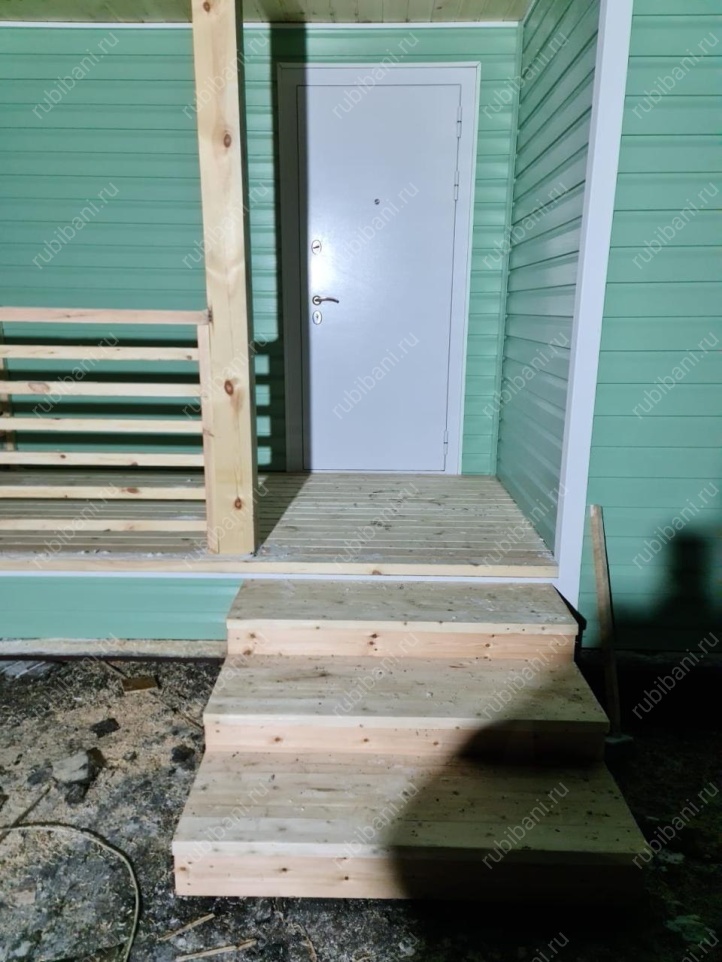 Баня из бруса 6х8 Проект Б-81 — фото 12 Баня из бруса 6х8 Проект Б-81 — фото 12