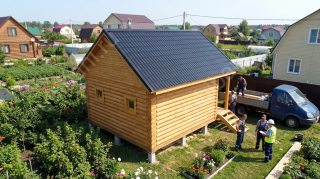 Баня 4×5 м, 20 м²