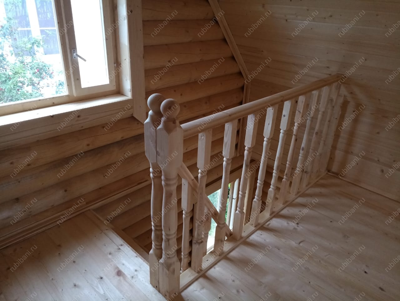 Баня из оцилиндрованного бревна — фото 11 Баня из оцилиндрованного бревна — фото 11