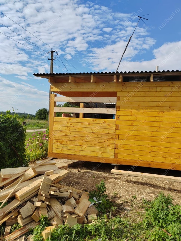 Хозблок из бруса — фото 9 Хозблок из бруса — фото 9