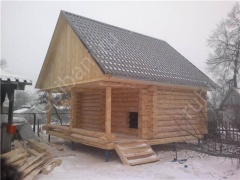 Русская баня 6 на 4 24 м²