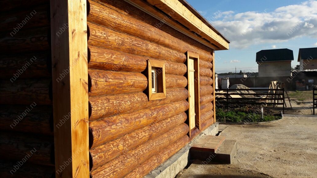 Баня 6 на 6, сруб в лапу — фото 5 Баня 6 на 6, сруб в лапу — фото 5