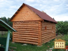 Баня 3 на 5 с туалетом 15 м²