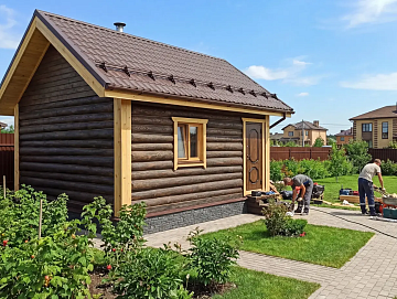 Баня 3×6 м, 18 м²