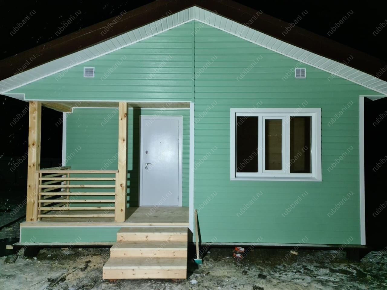 Баня из бруса 6х8 Проект Б-81 — фото 11 Баня из бруса 6х8 Проект Б-81 — фото 11