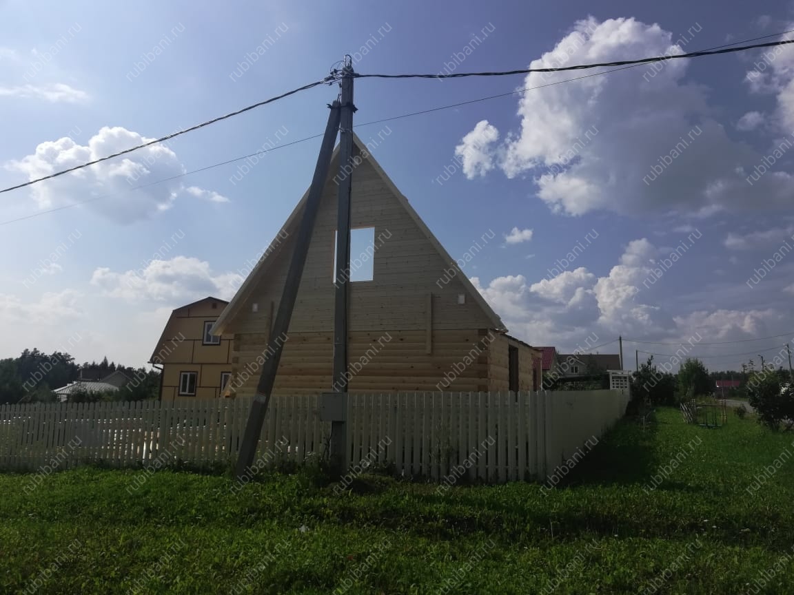 Брус 6 на 4 с террасой и мансардой — фото 10 Брус 6 на 4 с террасой и мансардой — фото 10