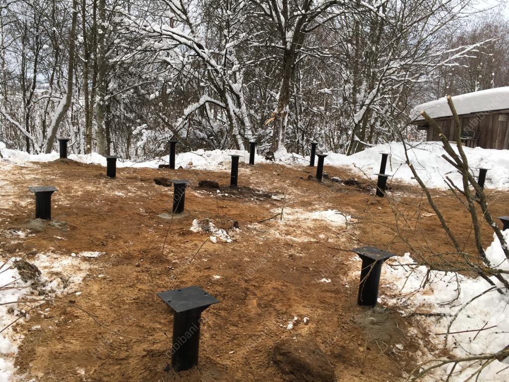 Свайно-винтовой фундамент — фото 2 Свайно-винтовой фундамент — фото 2