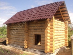 Дом 4×5 м в чашу, 20 м²