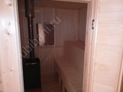 Баня с мансардой и балконом (БН-3) 24 м²