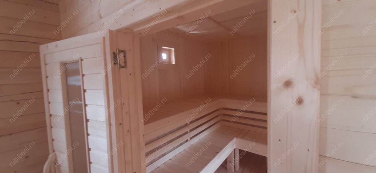 Дом-баня из бруса 6х8 под ключ — фото 7 Дом-баня из бруса 6х8 под ключ — фото 7