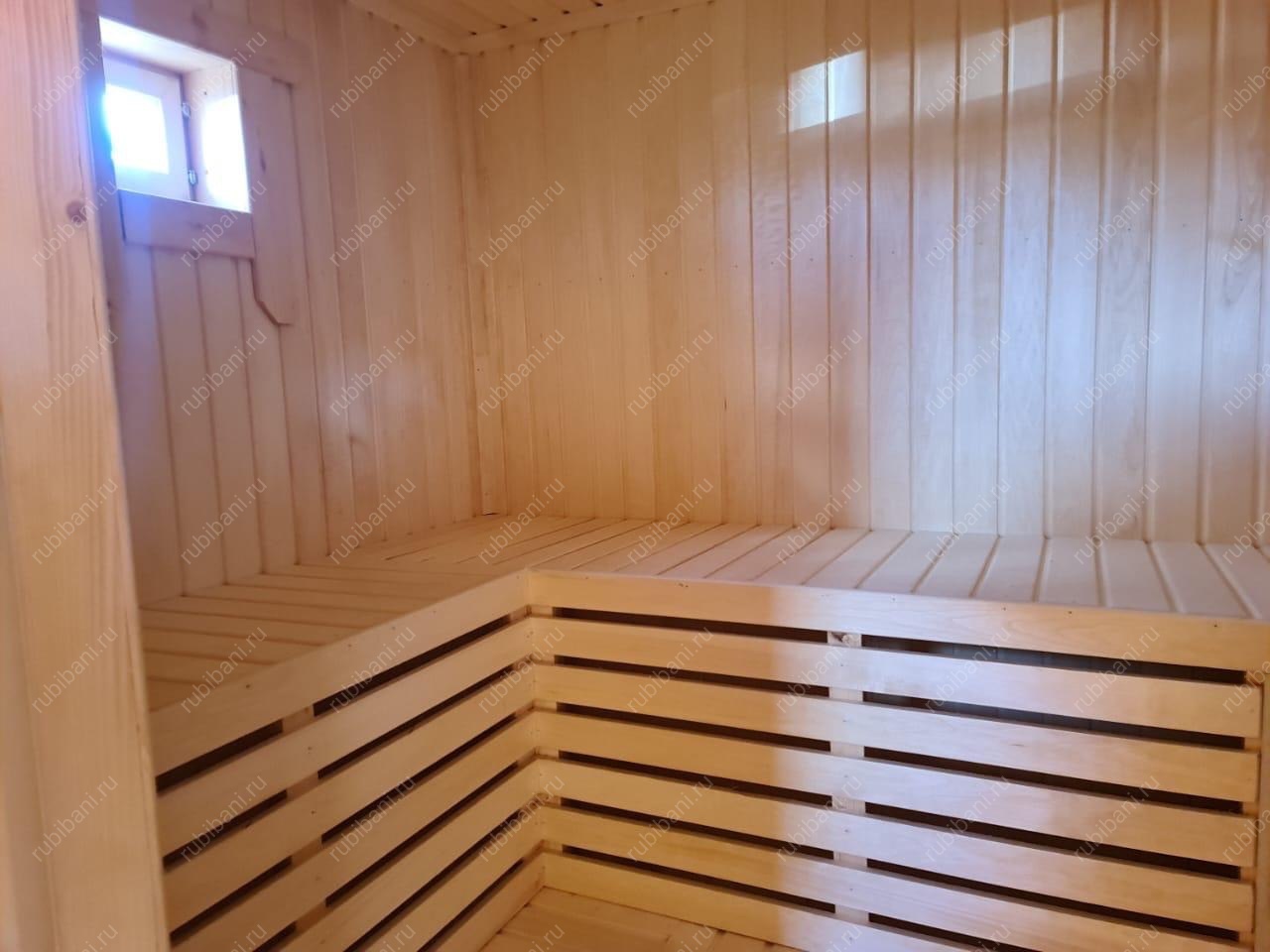 Баня под ключ  7х7 с крыльцом — фото 12 Баня под ключ  7х7 с крыльцом — фото 12